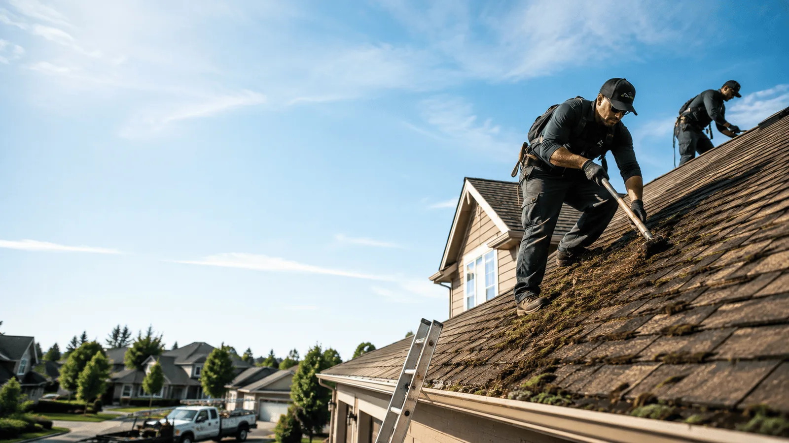 Roof Moss Removal in Laona, WI near me